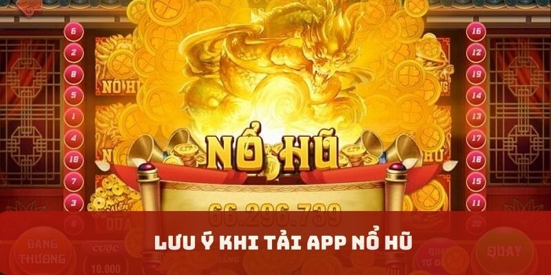 Chú ý khi cài đặt ứng dụng
